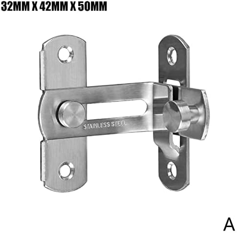 SHAUNI Slide Latch with Screws for Steel Door