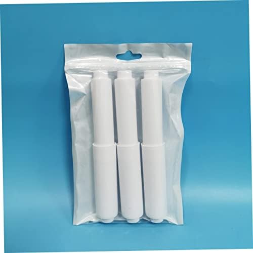4pcs Modern Toilet Paper Holder with Spring Coil Rod Winder