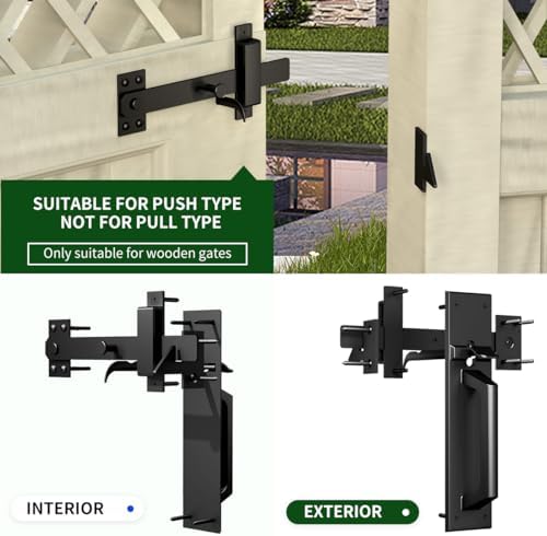 WEWORTH Heavy Duty Aluminum Gate Latch