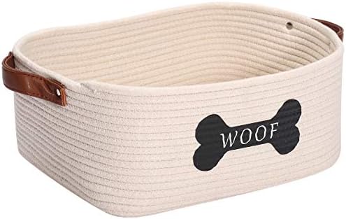 Brabtod Cotton Rope Storage Basket - Medium Beige