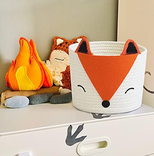 TT Homewares Orange Fox Storage Basket - Small Multipurpose