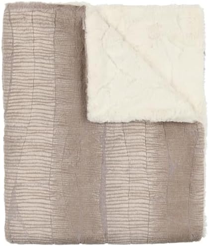 Peluche Lux Faux Fur Baby Blanket - 29 x 36