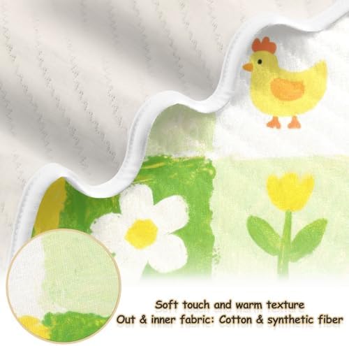 Sanluoli Monthly Milestone Blanket with Satin Trim for Baby 30x40in 1