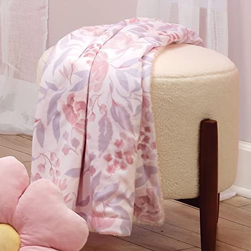 Bedtime Originals Lavender Floral Baby Blanket