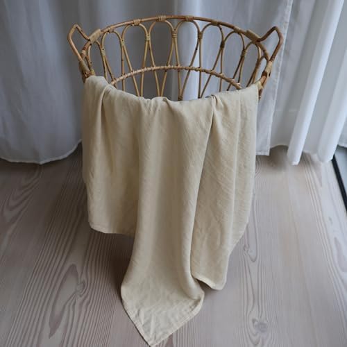 Huxie Organic Muslin Swaddle Blankets for Newborn