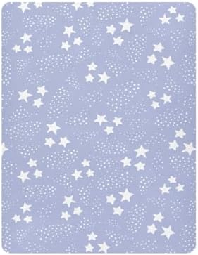KICPOAY Star Polka Dot Crib Sheets for Baby Toddler