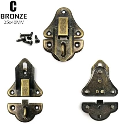 Iron Box Latch Hasp Hook Clasp Trunk Toggle
