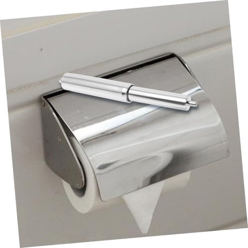 Cabilock 4pcs Toilet Paper Holder Spring Rod Stainless Steel
