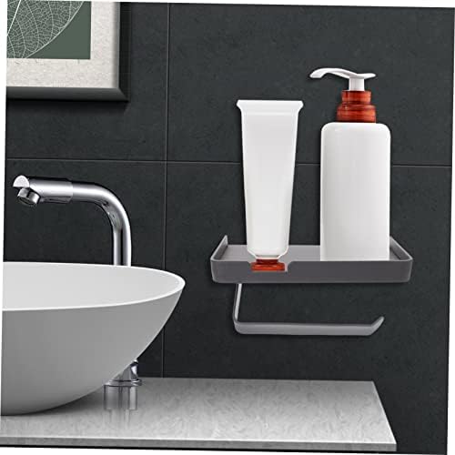 VINTORKY Stainless Steel Toilet Paper Holder with Storage Shelf