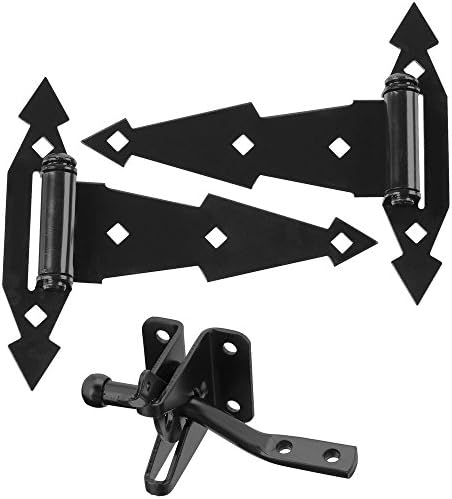 National Hardware N243-899 DPV845 Gate Kit in Black