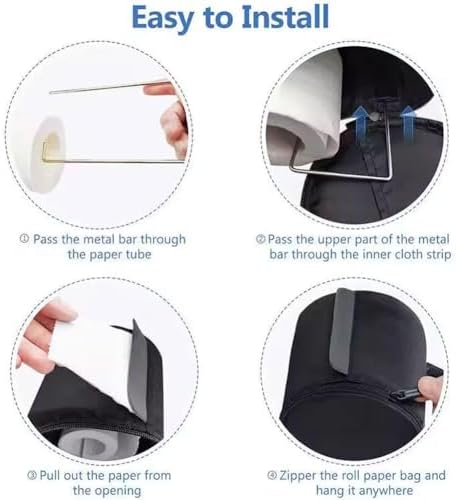 Camping Toilet Paper Holder Foldable Waterproof