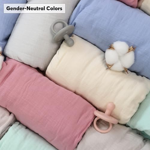 Cottonsis Muslin Crib Sheet 52x28 Organic Turkish Cotton