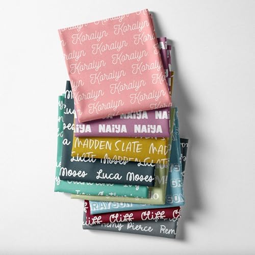 Custom Baby Swaddle Blanket with Name