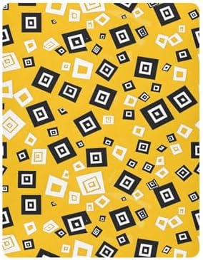 ALAZA Minimalistic Vector Crib Sheets for Girls and Boys