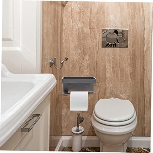 ARTIBETTER Wall-Mounted Toilet Paper Holder with Shelf 1
