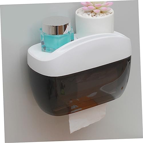 Sawtooth Toilet Paper Holder Sturdy PP Material
