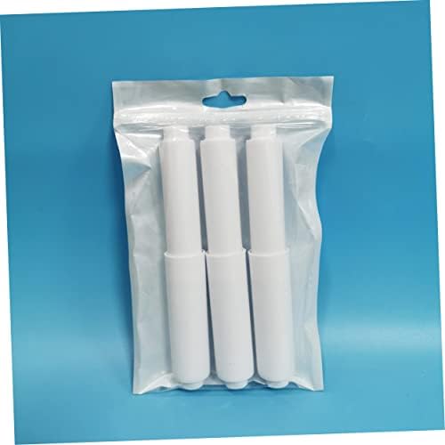 Veemoon White Toilet Paper Holder 4pcs Modern Bathroom Organizer