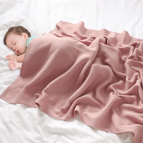 Wugugu Baby Swaddle Blanket 30x40 Inch Cotton