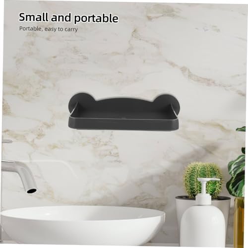 PRETYZOOM Peel Stick Toilet Paper Holder with Shelf
