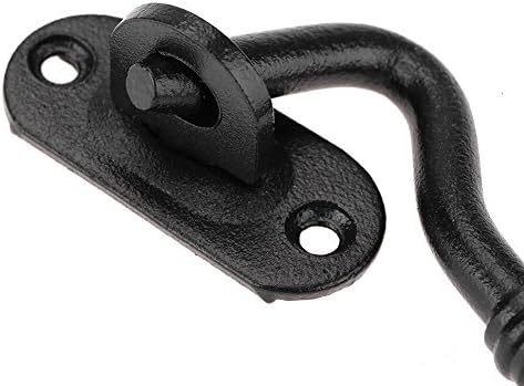 SHAUNI 201 Stainless Steel Hook and Eye Latch Gate Bolt