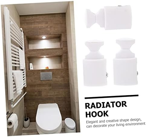 OFFSCH Heated Towel Hooks 3 Pack Radiator Rail Holders