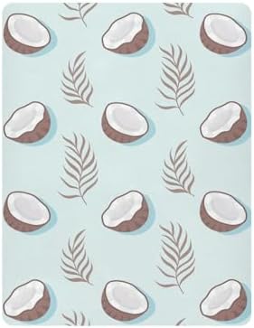 KICPOAY Crib Sheets Breathable Soft Stretchy Playard Sheets for Baby Toddler