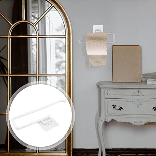 ARTIBETTER 3pcs Wall-Mounted Toilet Paper Holder No Punching Design