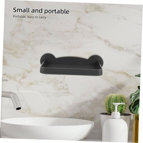 Ciieeo Wall Mounted Toilet Paper Holder with Shelf