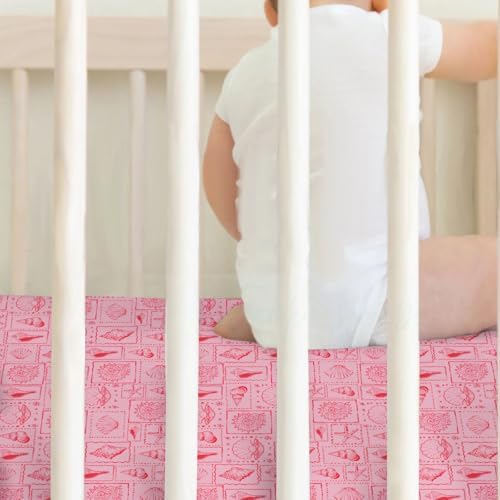 Boho Beach Crib Sheets 2 Pack for Boy Girl