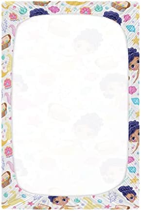 Fitted Crib Sheets Mermaid Star Pattern for Baby Toddler