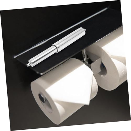 STOBAZA 4pcs Retractable Paper Roller Rod for Toilet Paper Holder Replacement