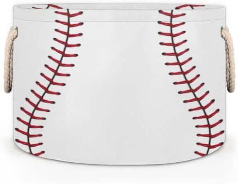 Pardick Large Round Storage Basket with Handle 1