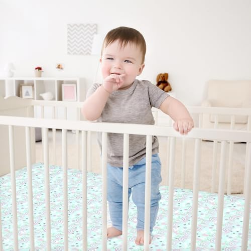 Flannel Crib Sheets 4 Pack for Boys Girls 100 Cotton