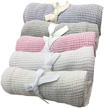 Soft Cotton Crochet Wrap Baby Swaddling Blanket