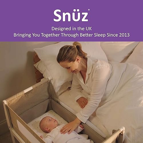 Snuz Baby Crib Fitted Sheets Pack of 2 Gray Star