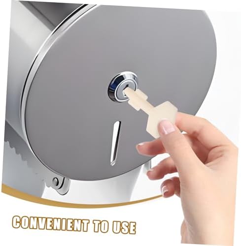 OUNONA Toilet Paper Dispenser Key Replacement - Commercial Use Stylish and Ergonomic