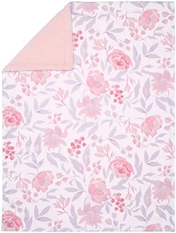 Bedtime Originals Lavender Floral Baby Blanket