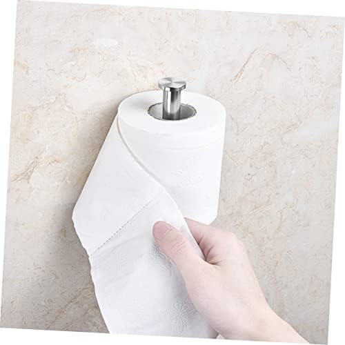 ORFOFE Stainless Steel Tissue Paper Holder Self Adhesive Non Slip Durable