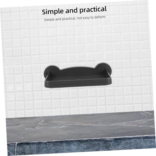 Toilet Paper Holder Wall Mount No Drill Adhesive Shelf for Bathroom