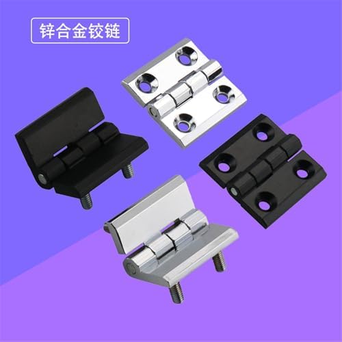 FANGZHNHT Gate Hinge with Screw Foot Zinc Alloy 1pc