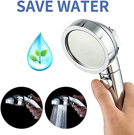 SINGSUO High Pressure Handheld Shower Head with 3 Modes and OnOff Switch