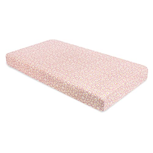 Babyletto Organic Cotton Crib Sheet - Daisy 1