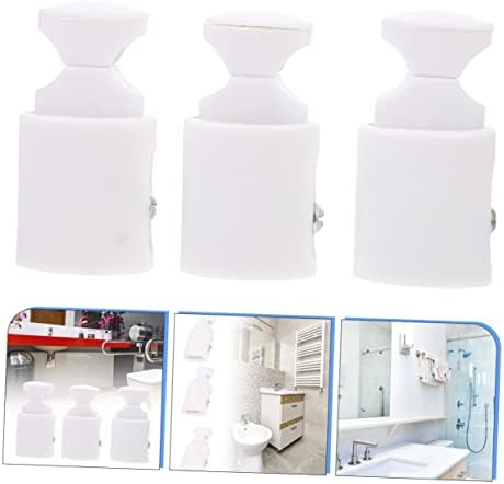 Happyyami 3pcs Plastic Radiator Hooks for Bathroom Towel Drying