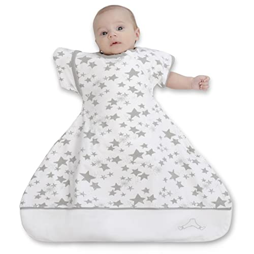 Clickyhips Arms Up Swaddle Sleep Sack for Newborns