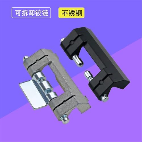 FANGZHNHT Zinc Alloy Detachable Gate Hinge 1pcs White