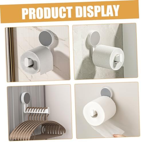 HOLIDYOYO Wall Mount Toilet Paper Holder Durable Stylish