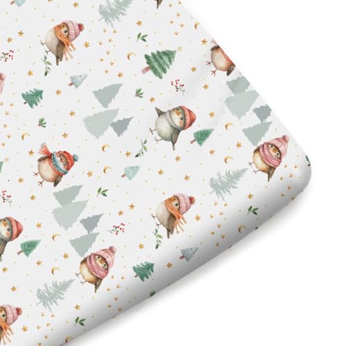 KASTLEE Christmas Birds Crib Sheet 52x28