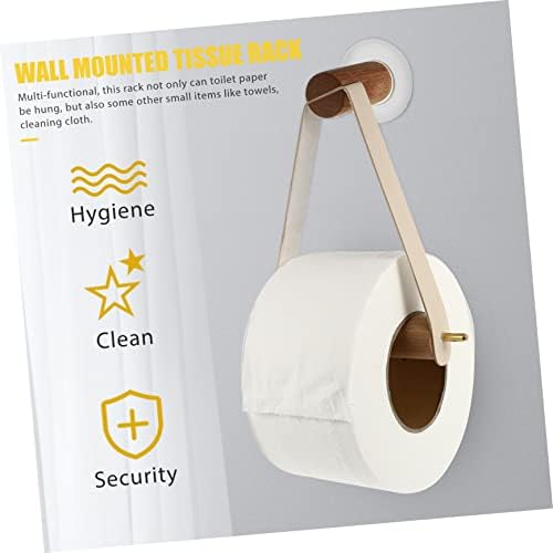 Wall-Mounted Toilet Paper Holder Stylish and Space-Saving