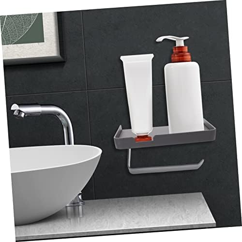 Stainless Steel Toilet Paper Holder with Shelf - Wall Mount