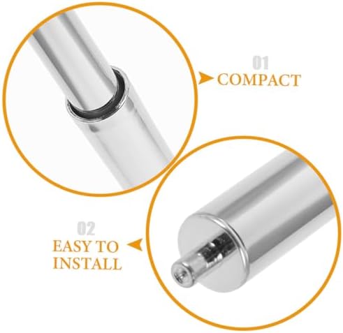WOONEKY Toilet Paper Spring Rods 3pc Replacement Set